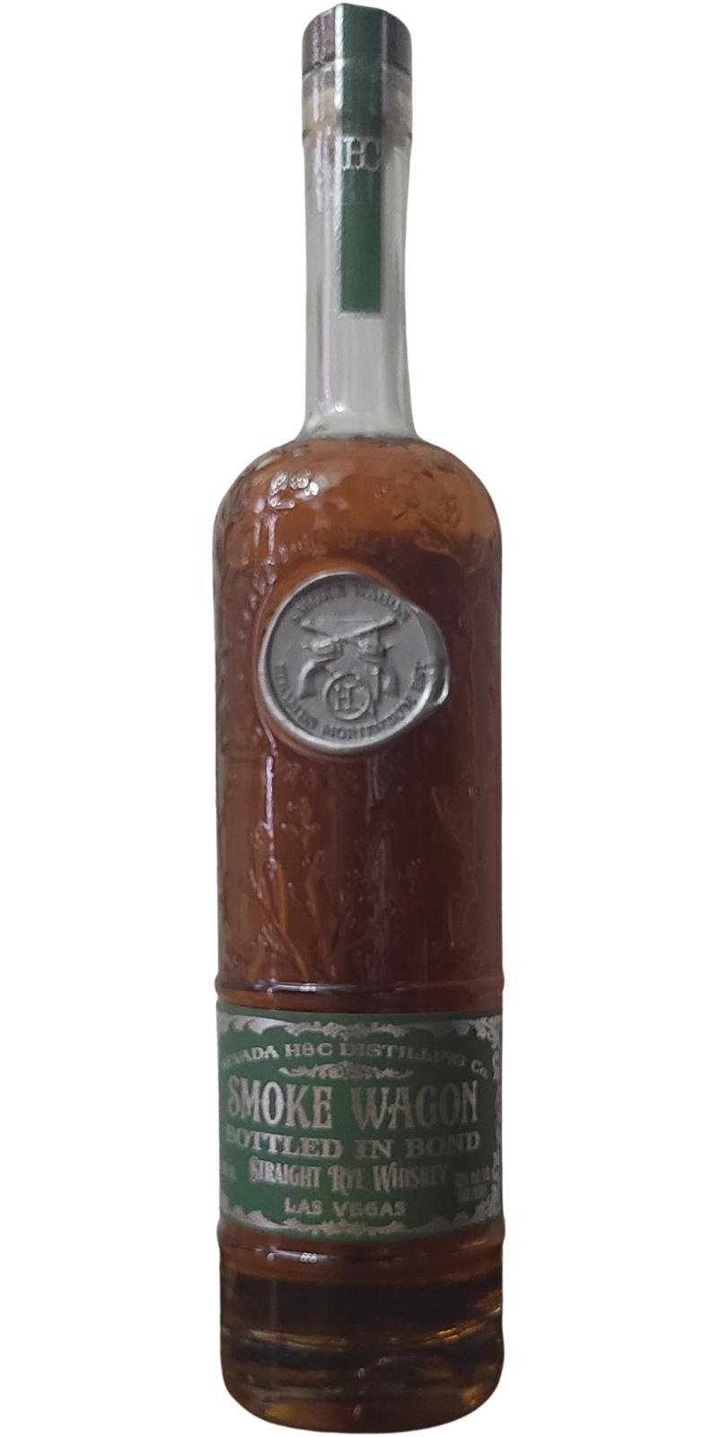 Smoke Wagon Straight Rye Whiskey  Bottled in Bond