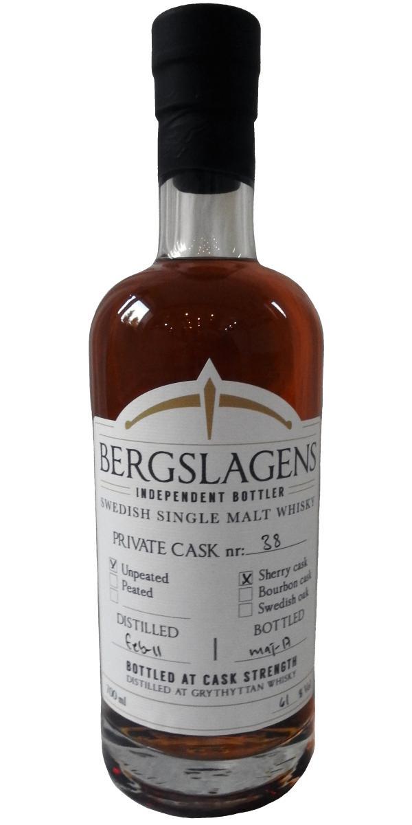 Bergslagens 2011 Ber  Private Cask