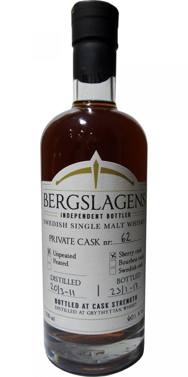 Bergslagens 2011 Ber  Private Cask