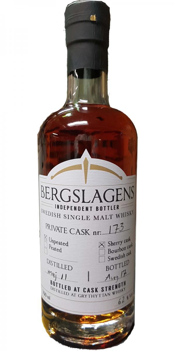 Bergslagens 2011 Ber  Private Cask
