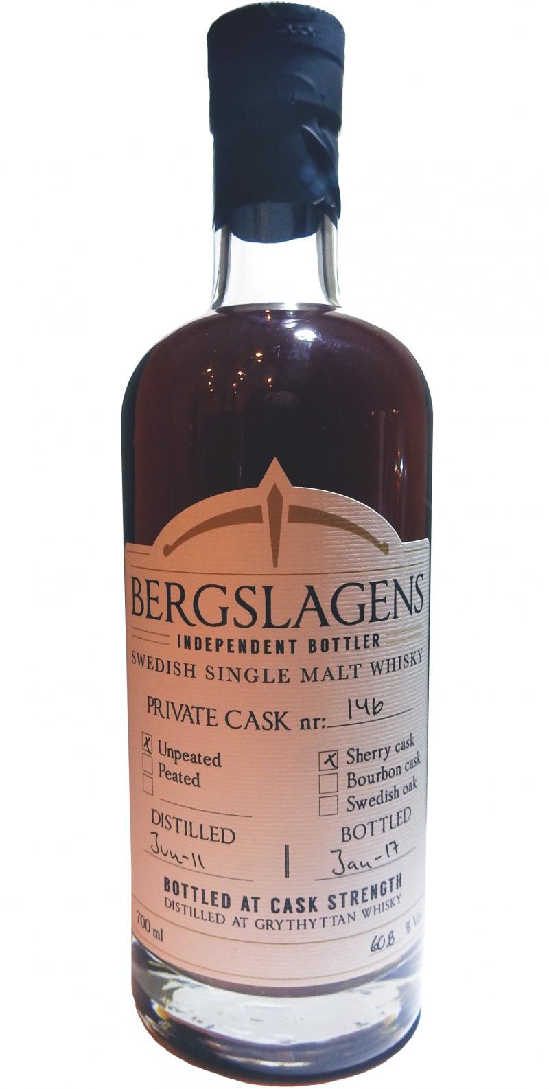 Bergslagens 2011 Ber  Private Cask