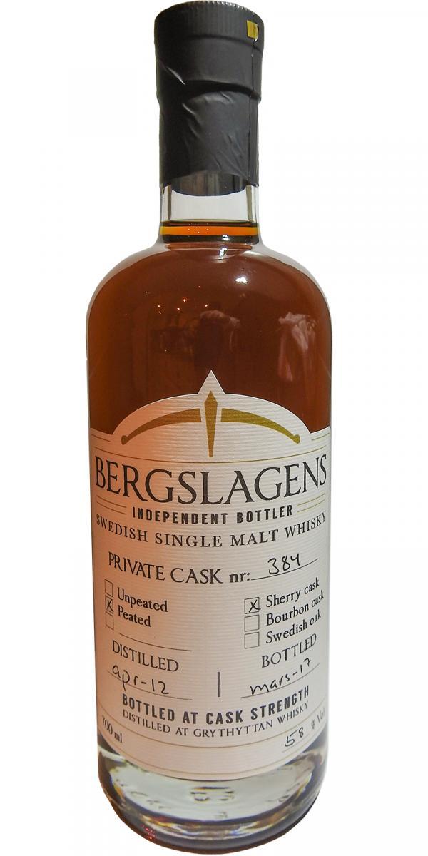 Bergslagens 2012 Ber  Private Cask