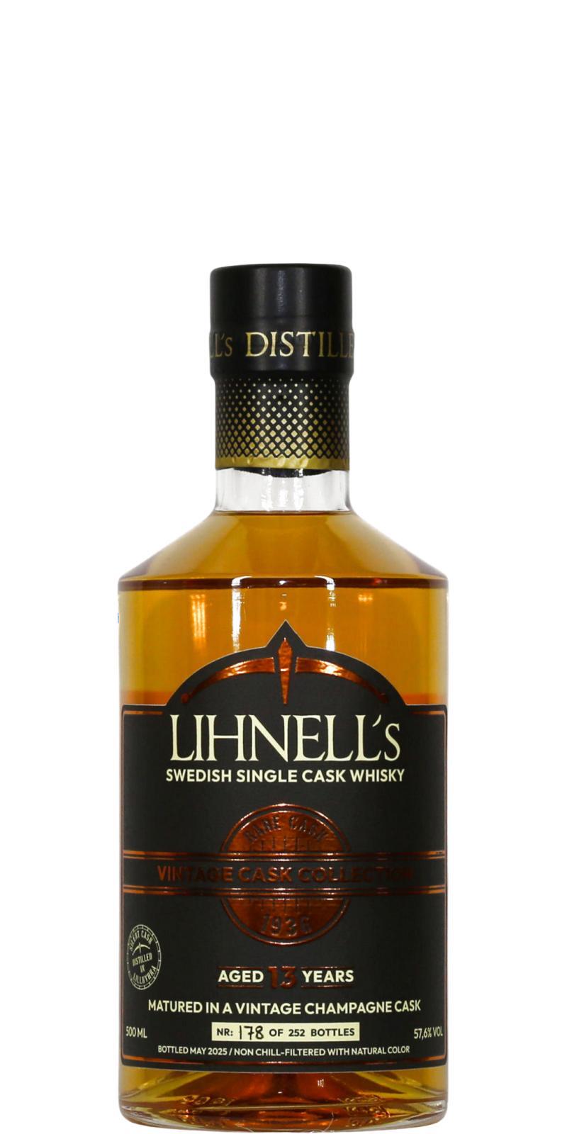 Lihnell's 13-year-old LihD  Vintage Champagne Cask