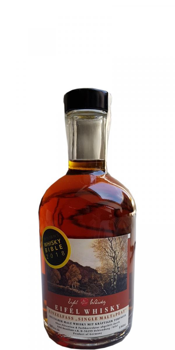 Eifel Whisky Einzelfass "Single Malt & Peat"