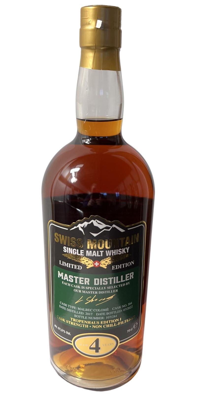 Rugenbräu 2017  Master Distiller - Tropenhaus Edition I