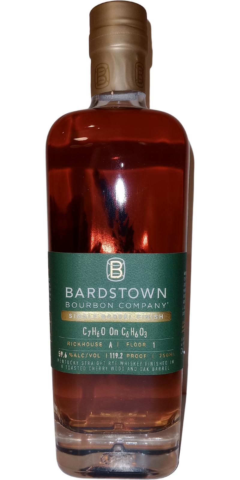 Bardstown Bourbon Company C7H6O On C6H6O3 Single Barrel