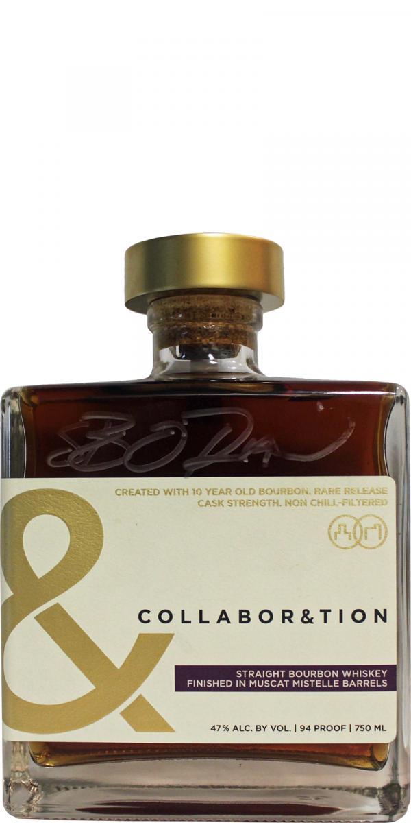Collabor&tion Straight Bourbon Whiskey Finished in Muscat Mistelle Barrels