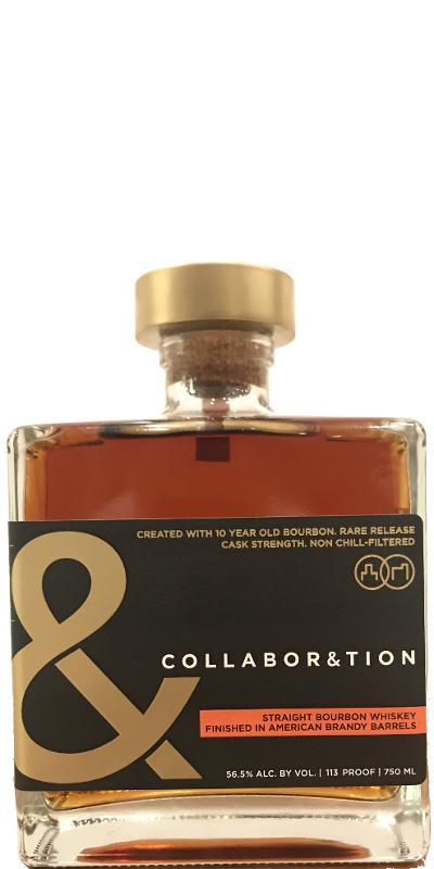 Collabor&tion Straight Bourbon Whiskey Finished in American Brandy Barrels