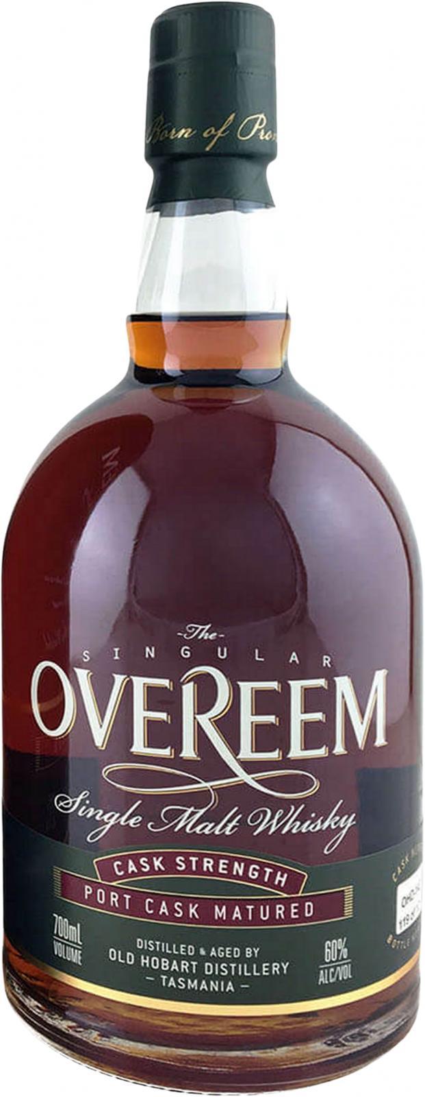 Overeem Cask Strength Port Cask Matured