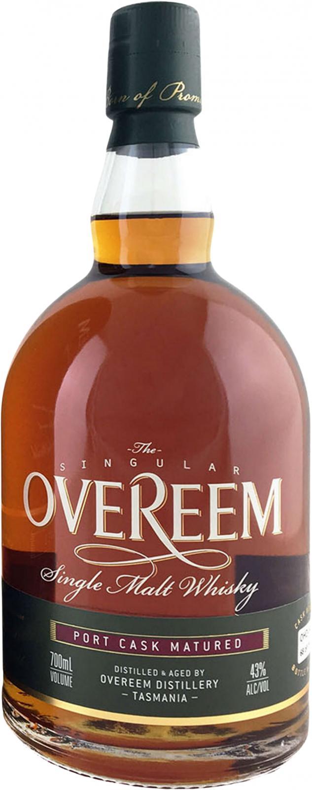 Overeem The SIngular Port Cask Matured