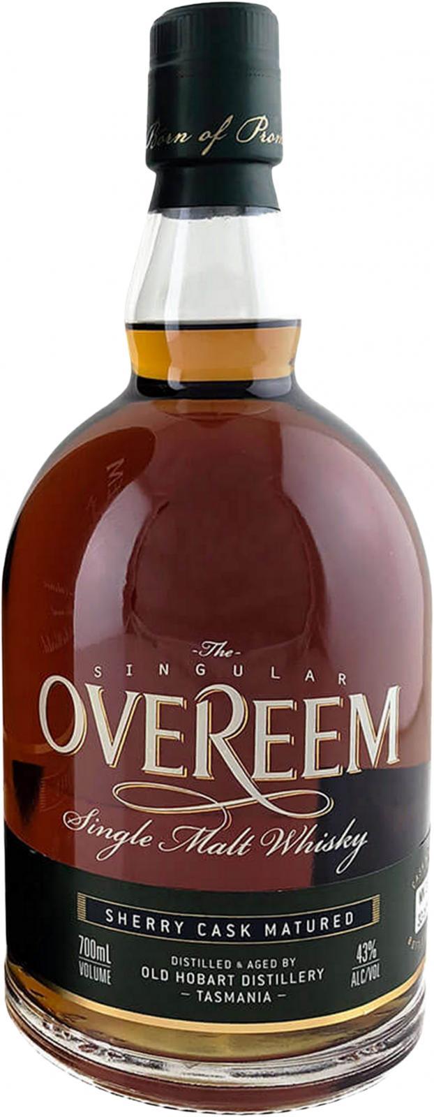 Overeem The Singular Sherry Cask Matured