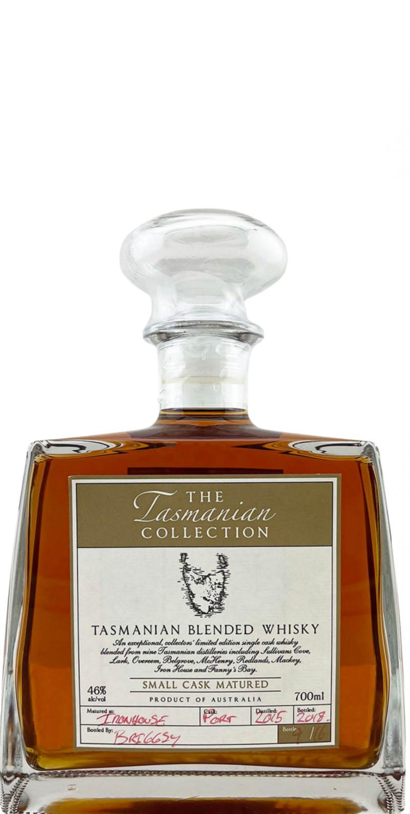 The Tasmanian Collection 2015 Tasmanian Blended Whisky