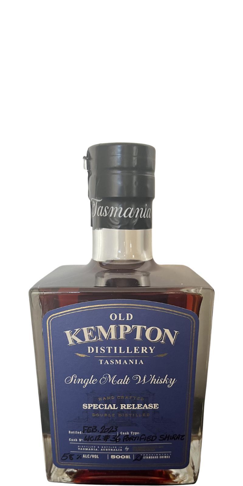 Old Kempton Fortified Shiraz Cask