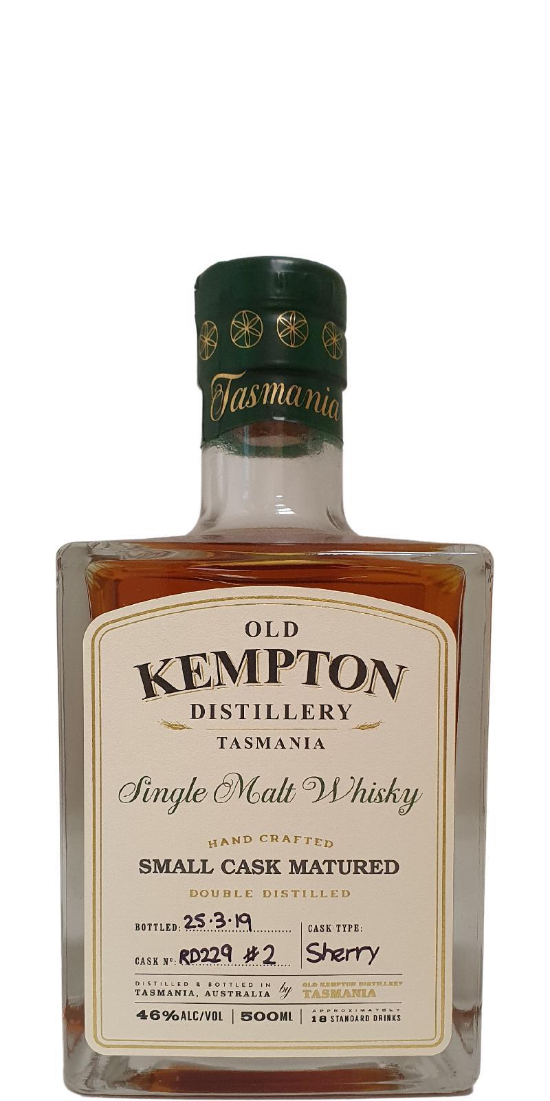 Old Kempton Sherry Cask