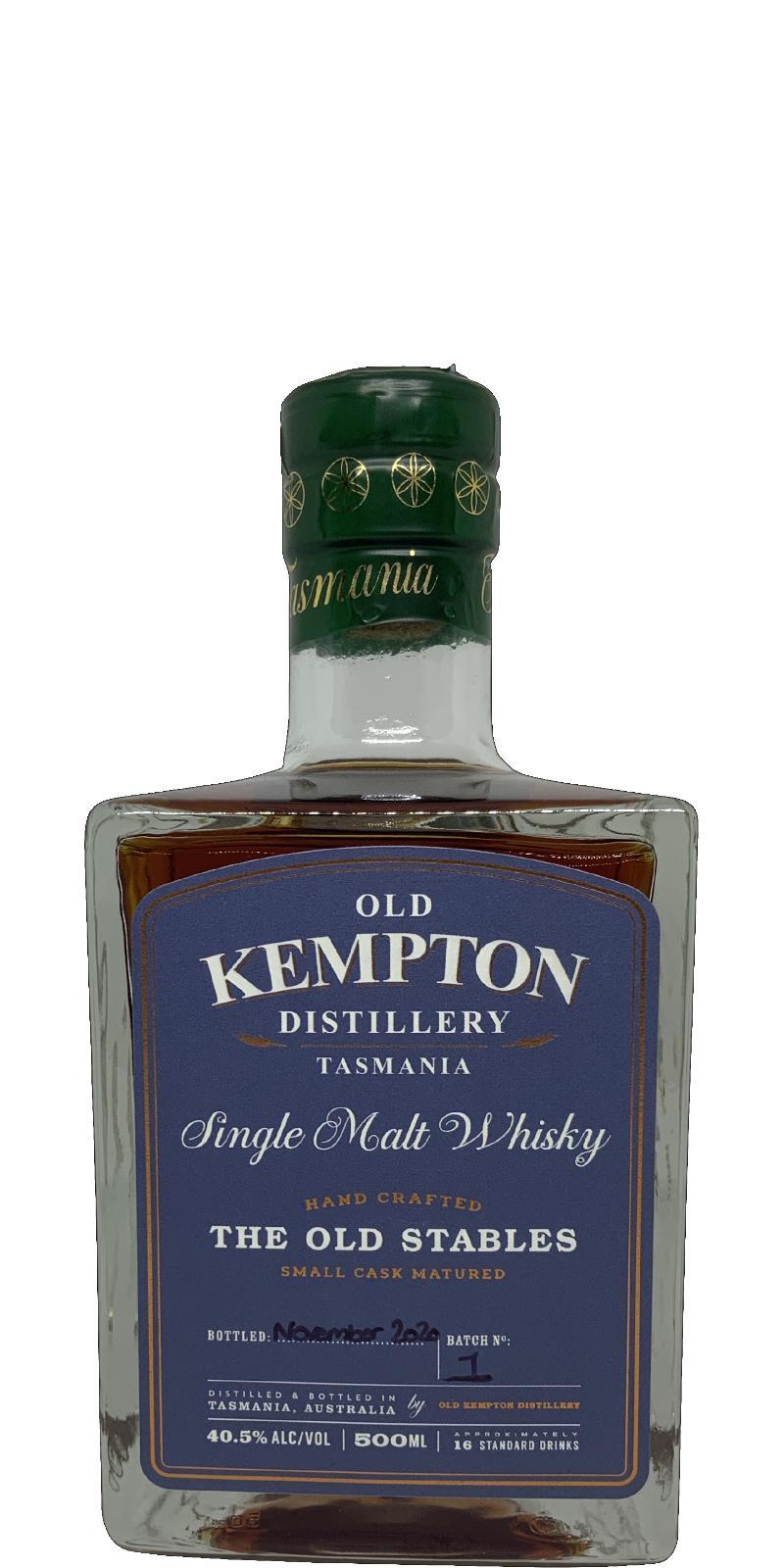 Old Kempton The Old Stables  Small Cask Matured