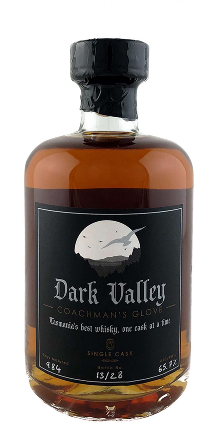 Dark Valley Coachman’s Glove DVW  Single Cask