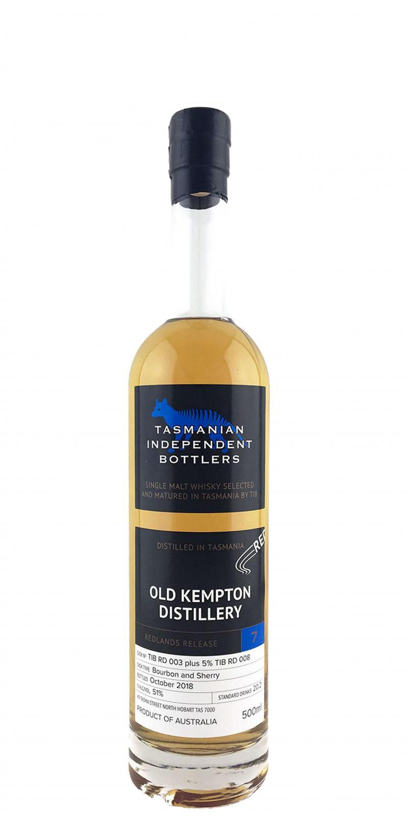 Old Kempton Redlands Release 7 TmIB