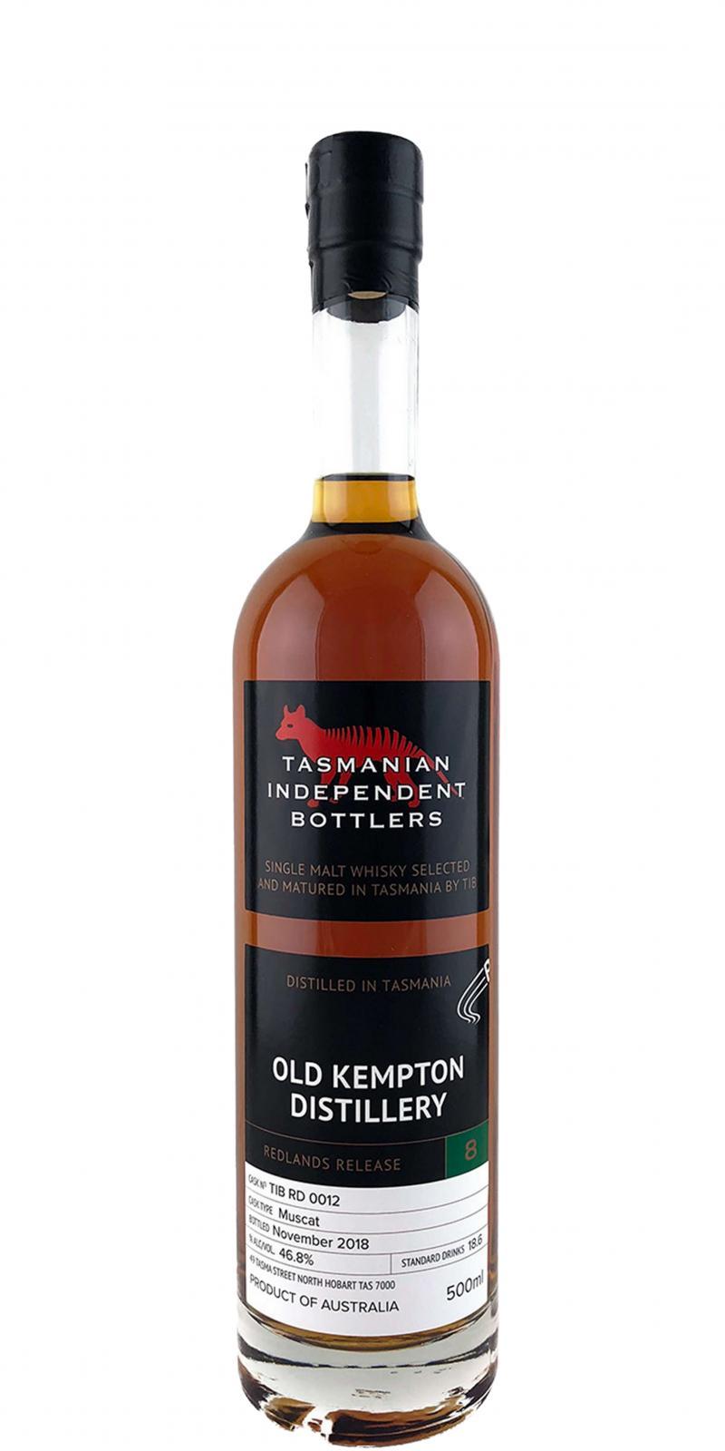 Old Kempton Redlands Release 8 TmIB