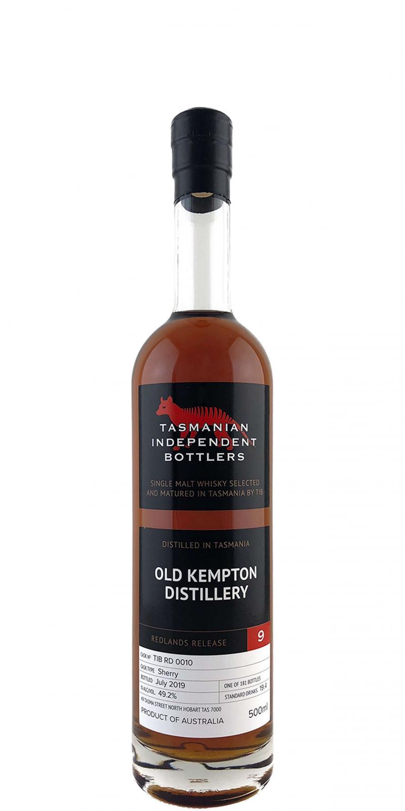 Old Kempton Redlands Release 9 TmIB