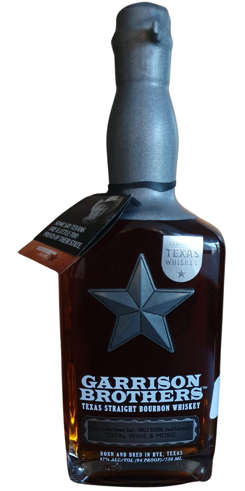 Garrison Brothers 2014  Single Barrel