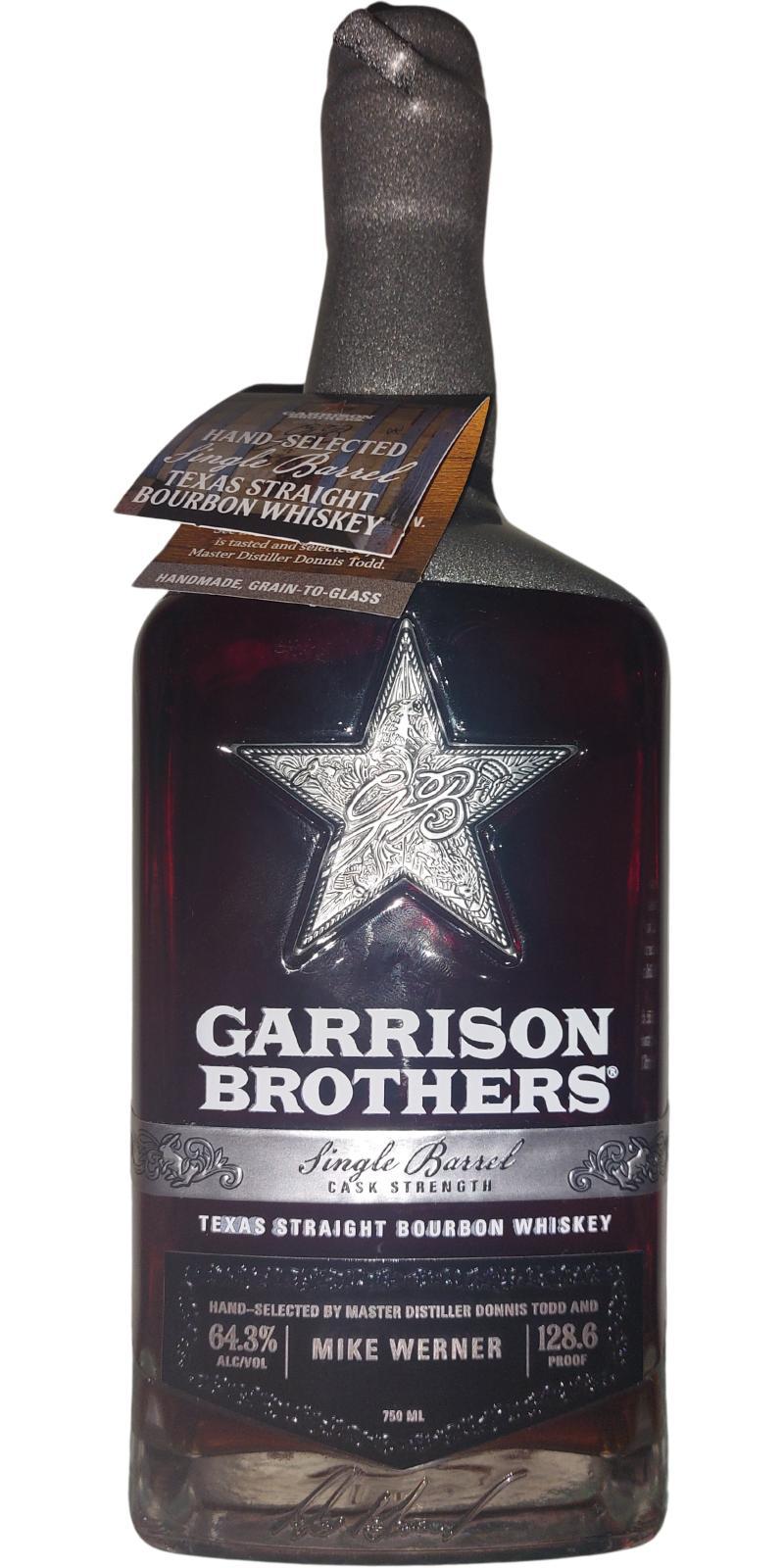 Garrison Brothers 2019  Single Barrel - Cask Strength