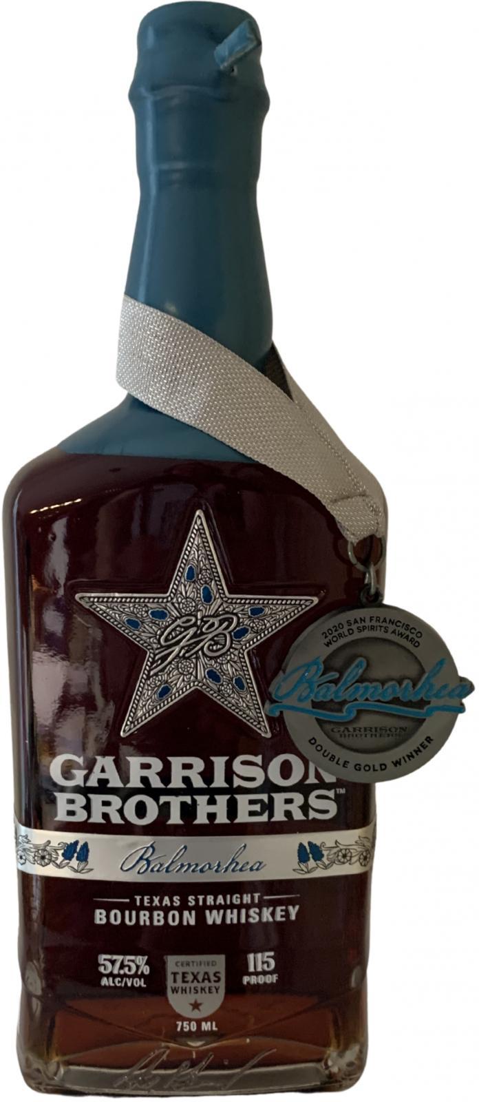 Garrison Brothers Balmorhea