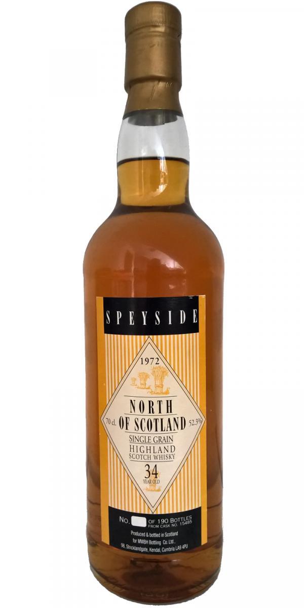North of Scotland 1972 DrDr Single Grain - Highland Scotch Whisky