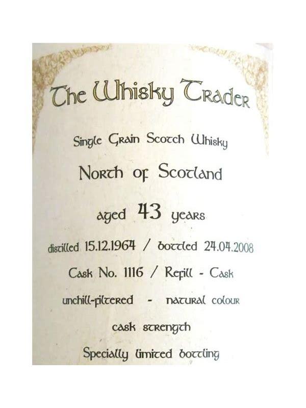North of Scotland 1964 GW The Whisky Trader - Edition No. 07