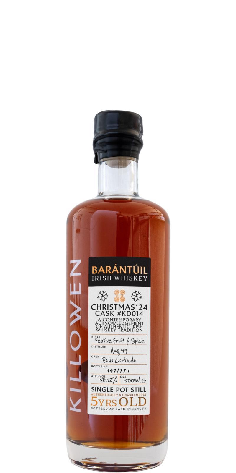 Killowen 2019  Barántúil Irish Whiskey