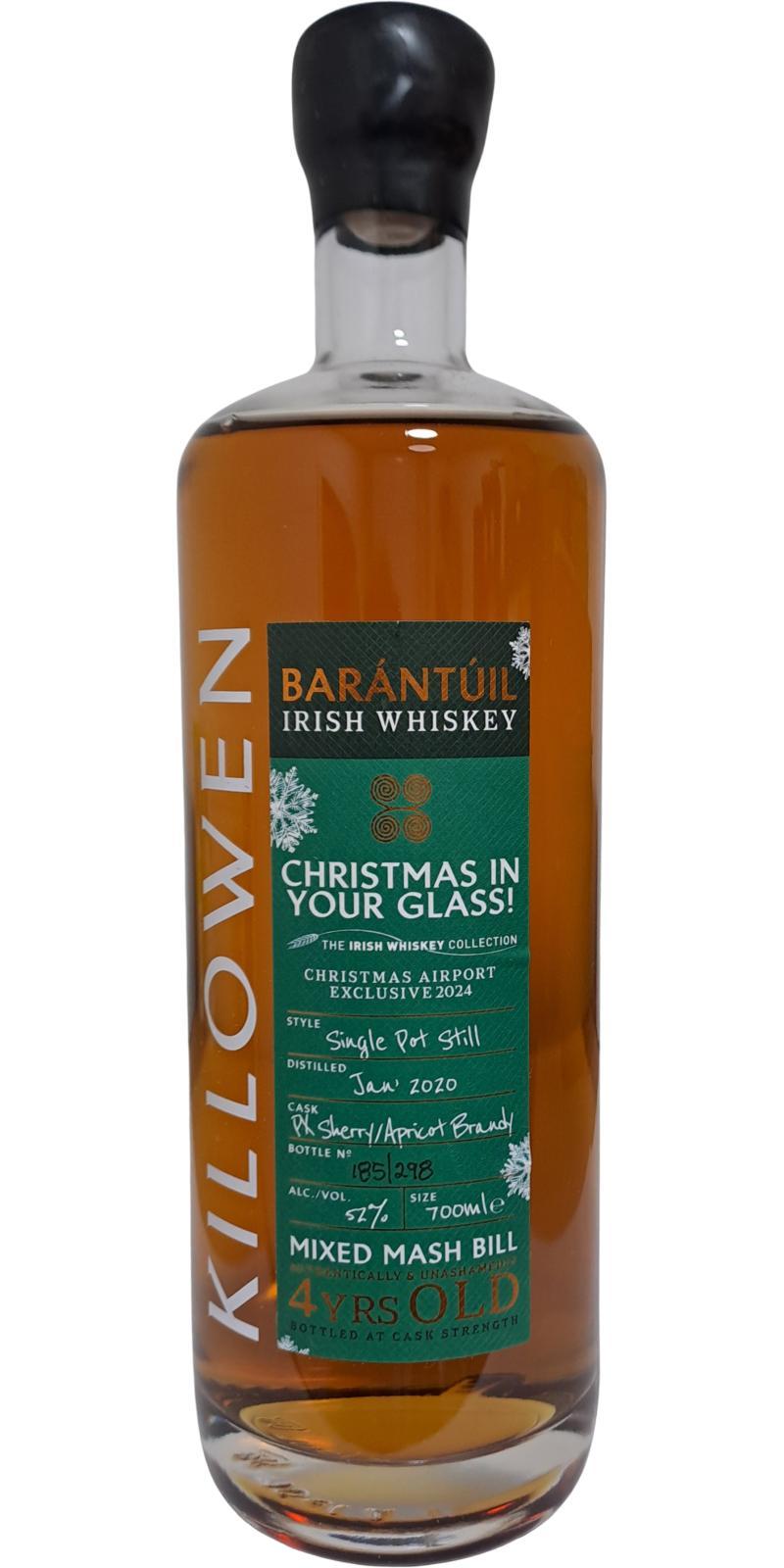 Killowen 2020  Barántúil - "Christmas in your glass"