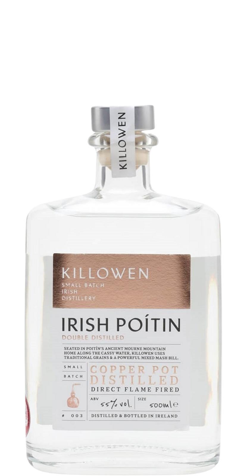 Killowen Poitín   Double Distilled