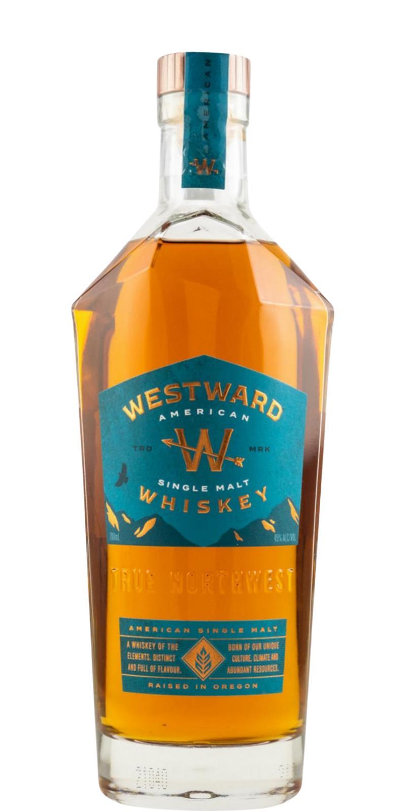 Westward American Single Malt Whiskey