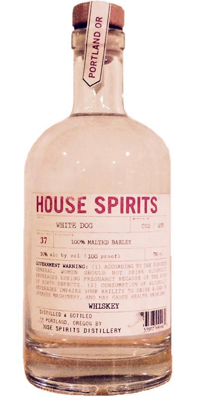House Spirits White Whiskey  100% Malted Barley
