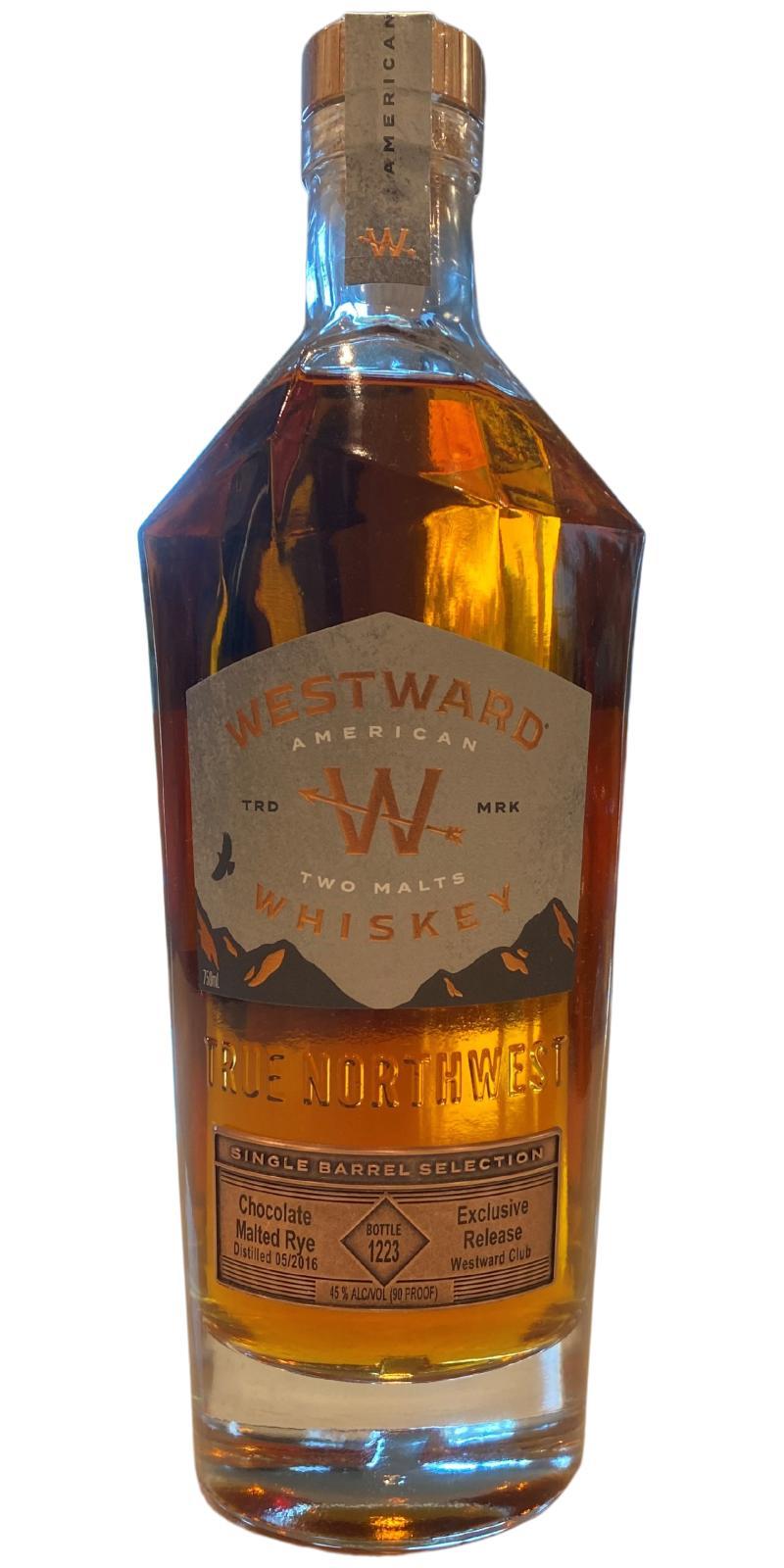 Westward 2016  Single Barrel Selection - Exclusive Release Westward Club