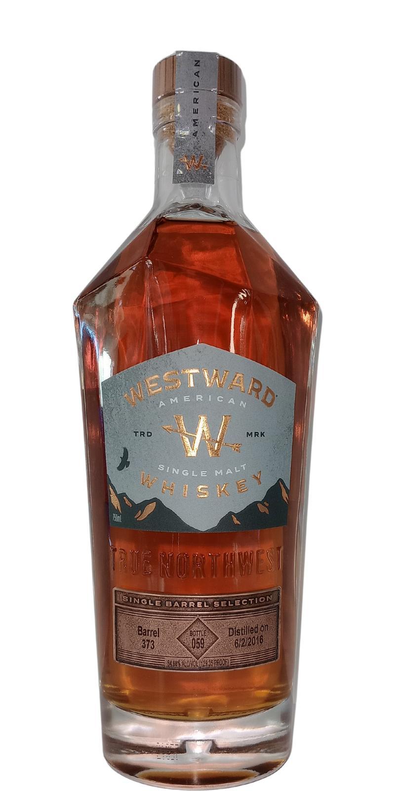 Westward 2016  Single Barrel Selection