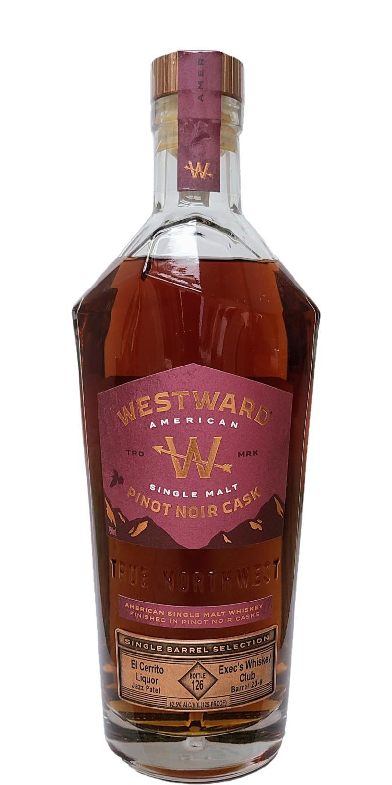 Westward American Single Malt  Single Barrel Selection