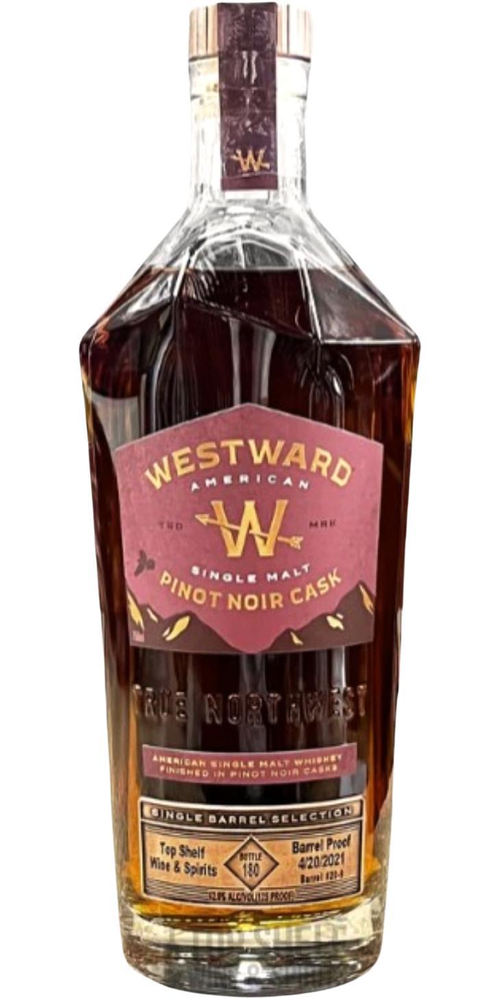 Westward Single Barrel Selection  Cask Strength