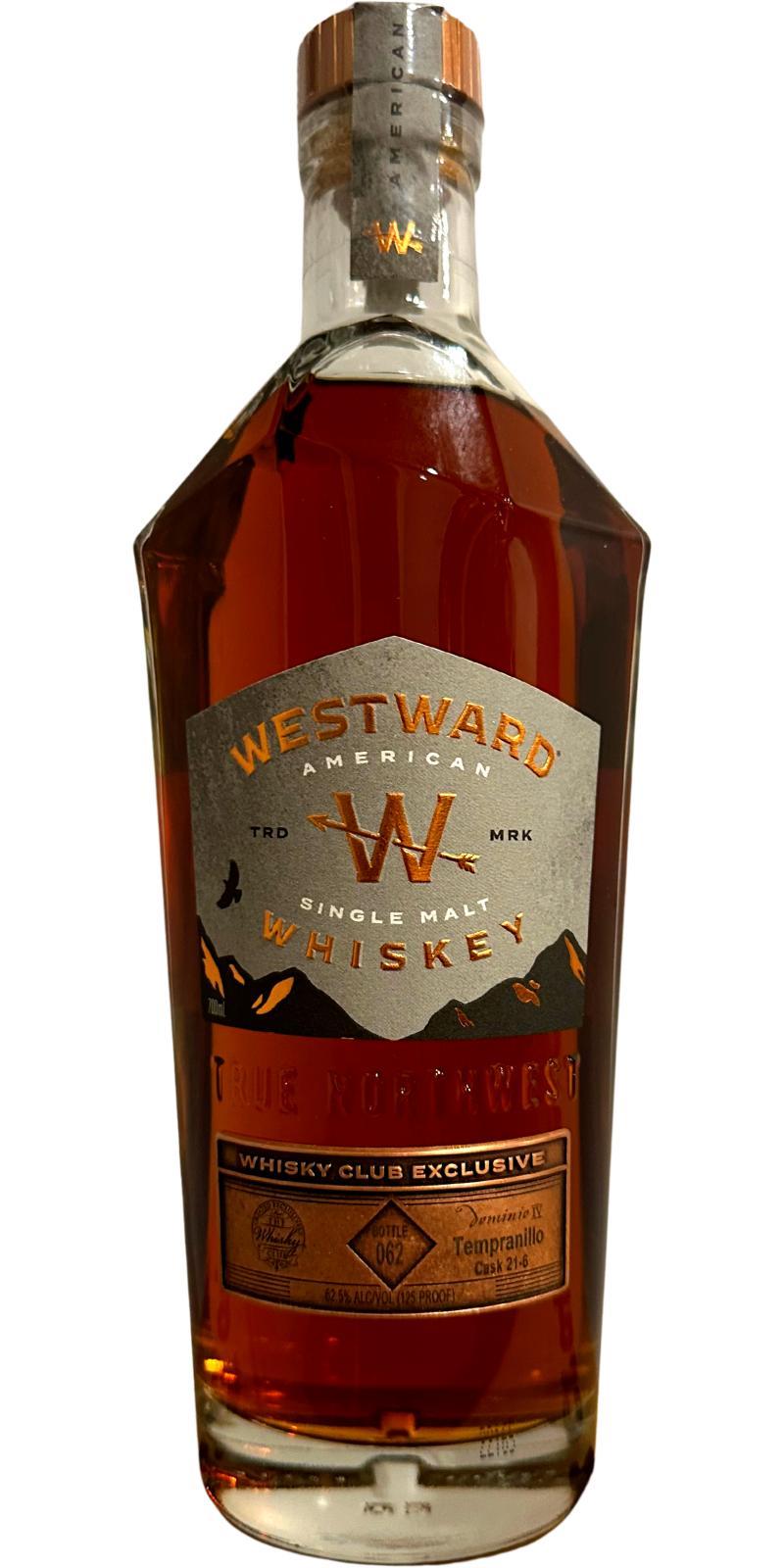 Westward Tempranillo Single Barrel