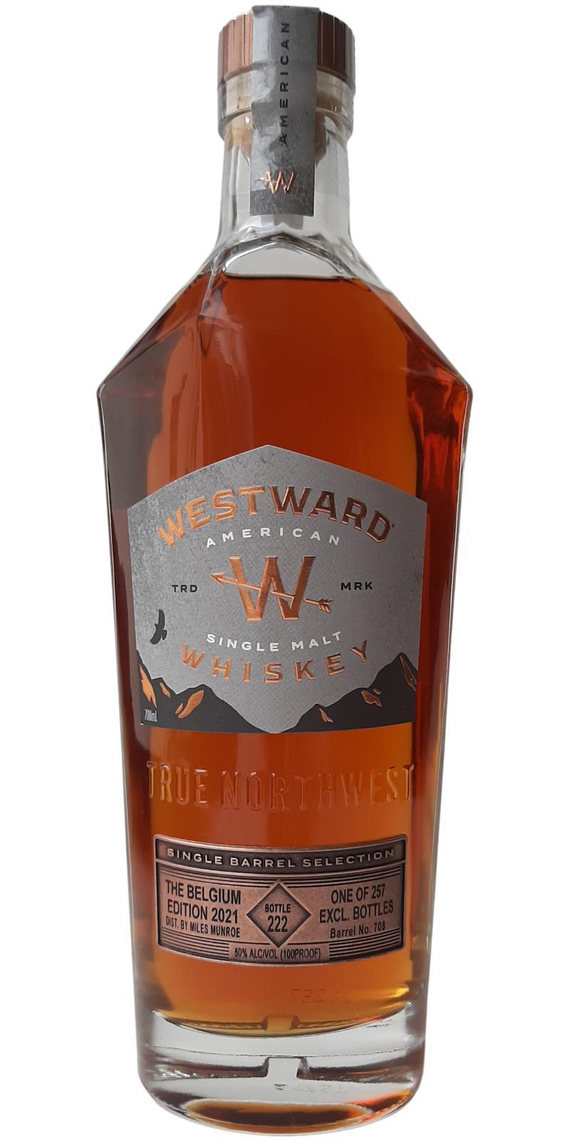 Westward The Belgium Edition 2021  Single Barrel Selection