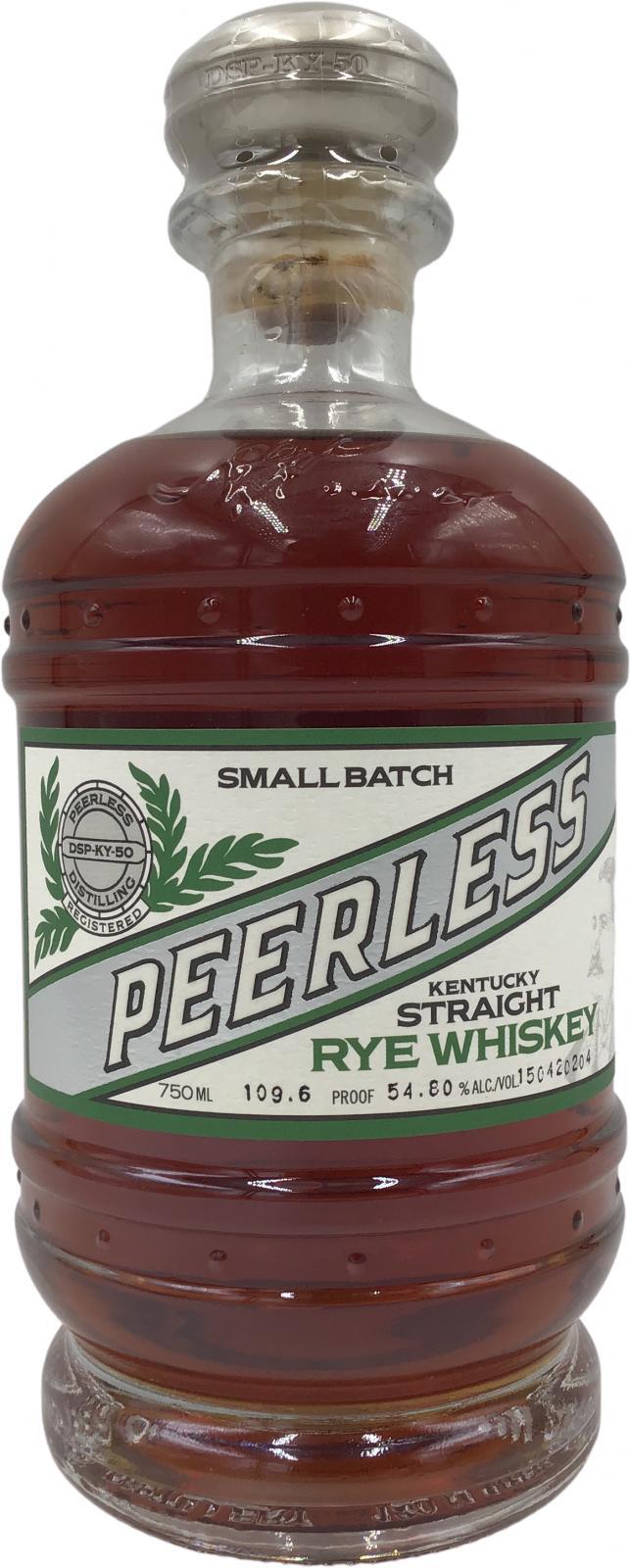 Peerless 2015  Small Batch Rye Whiskey