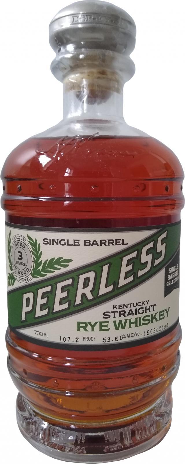 Peerless 2016  Single Barrel Selection