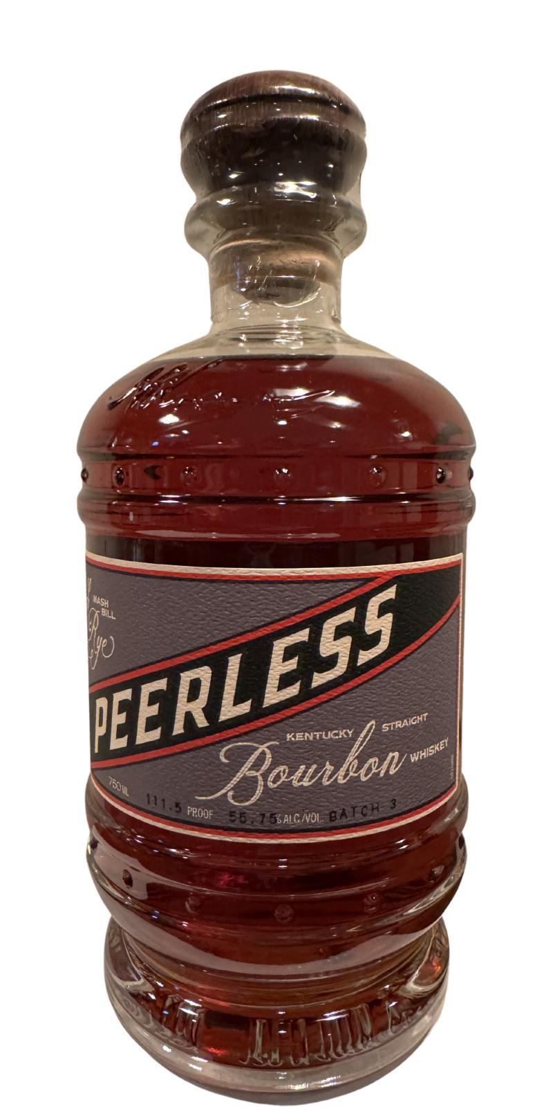 Peerless Kentucky Straight Bourbon Whiskey  Barrel Proof