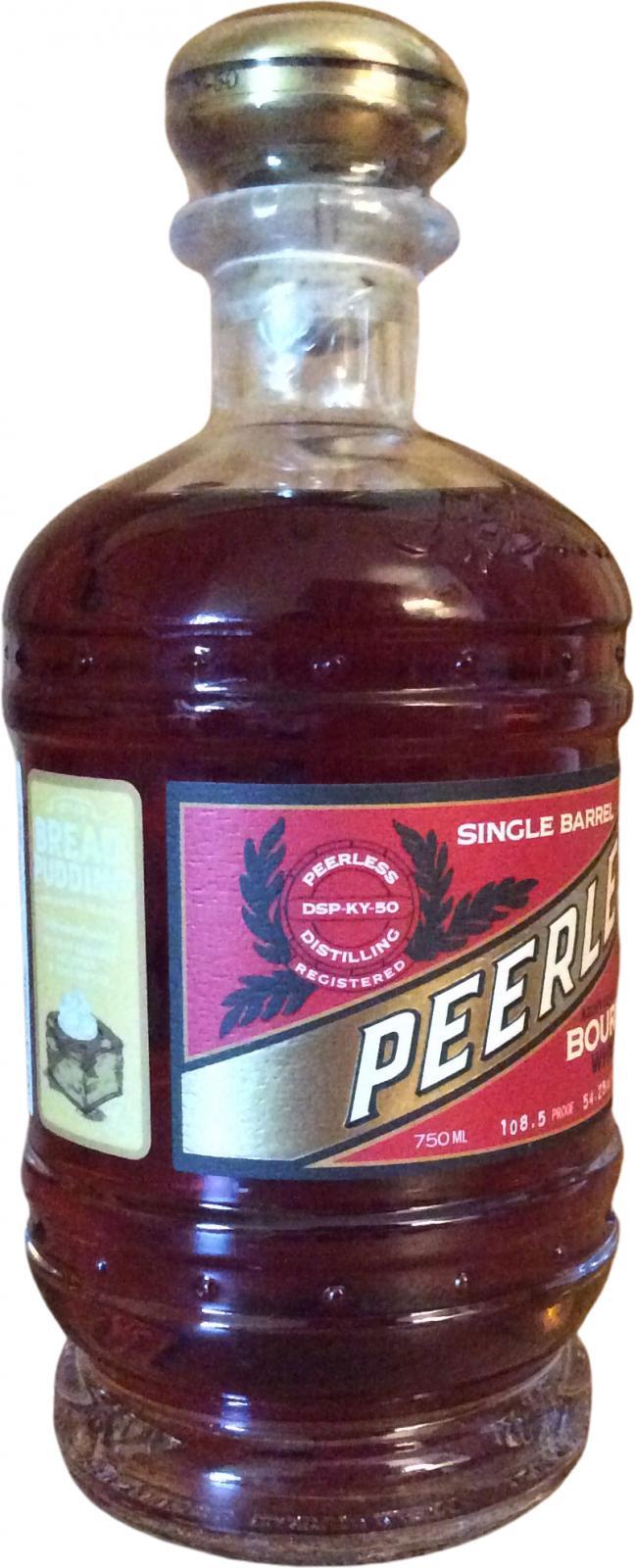 Peerless Kentucky Straight Bourbon Whiskey  Bread Pudding