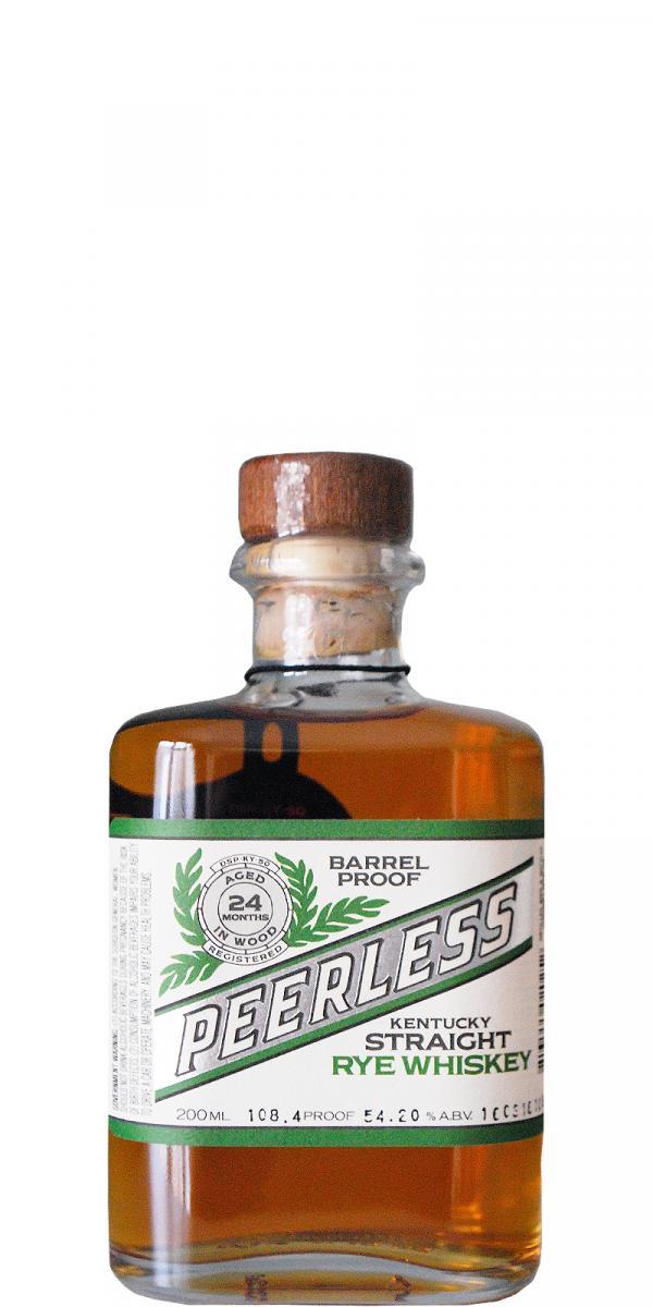 Peerless Kentucky Straight Rye Whiskey  Barrel Proof