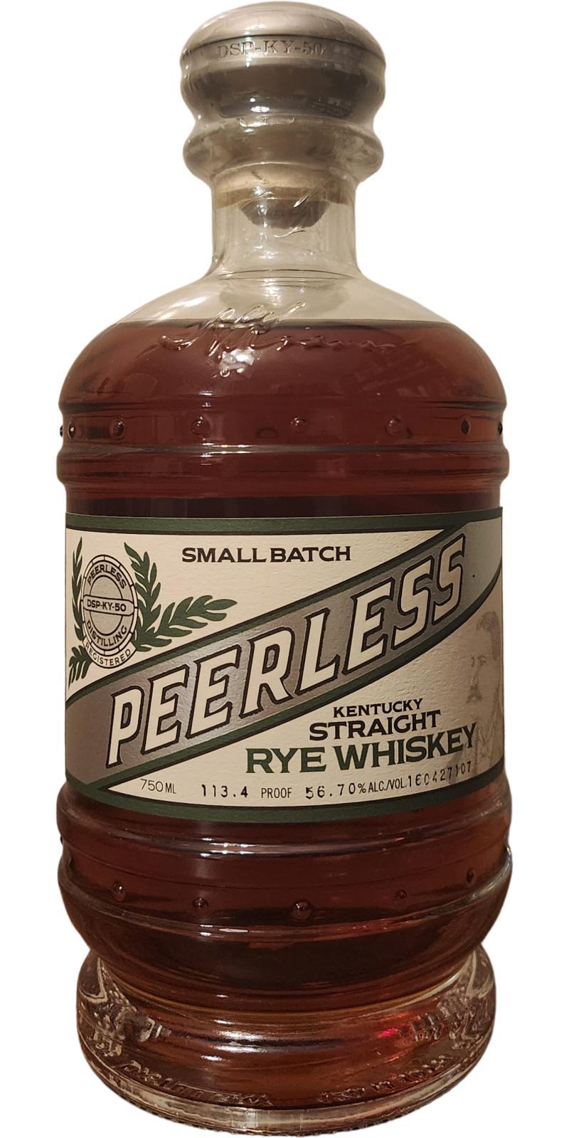 Peerless Small Batch Rye