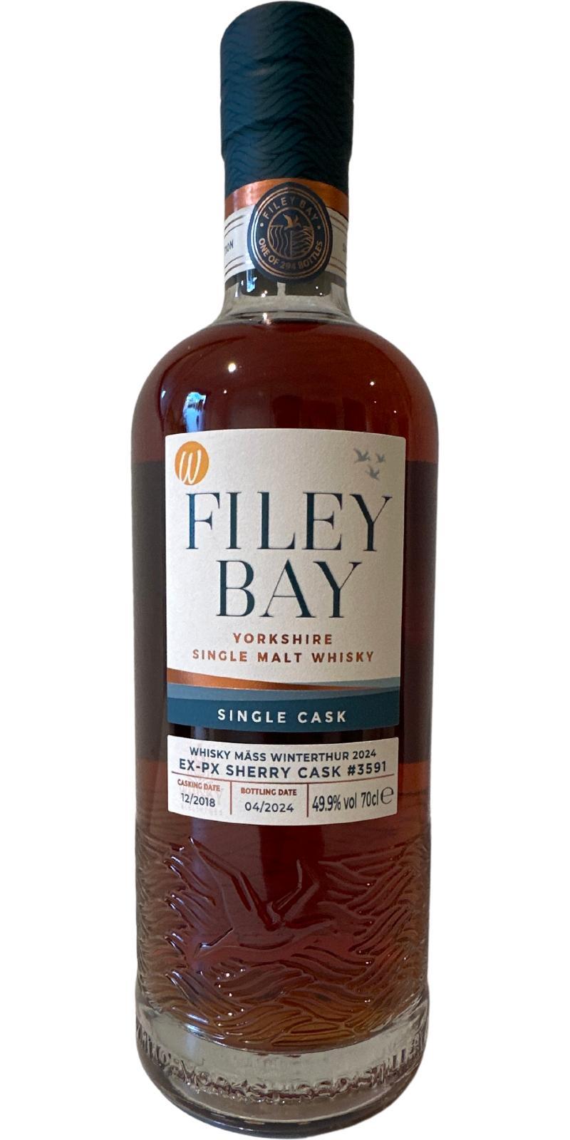 Filey Bay 2018  Single Cask - Swiss Selection by Whisky Bibliothek