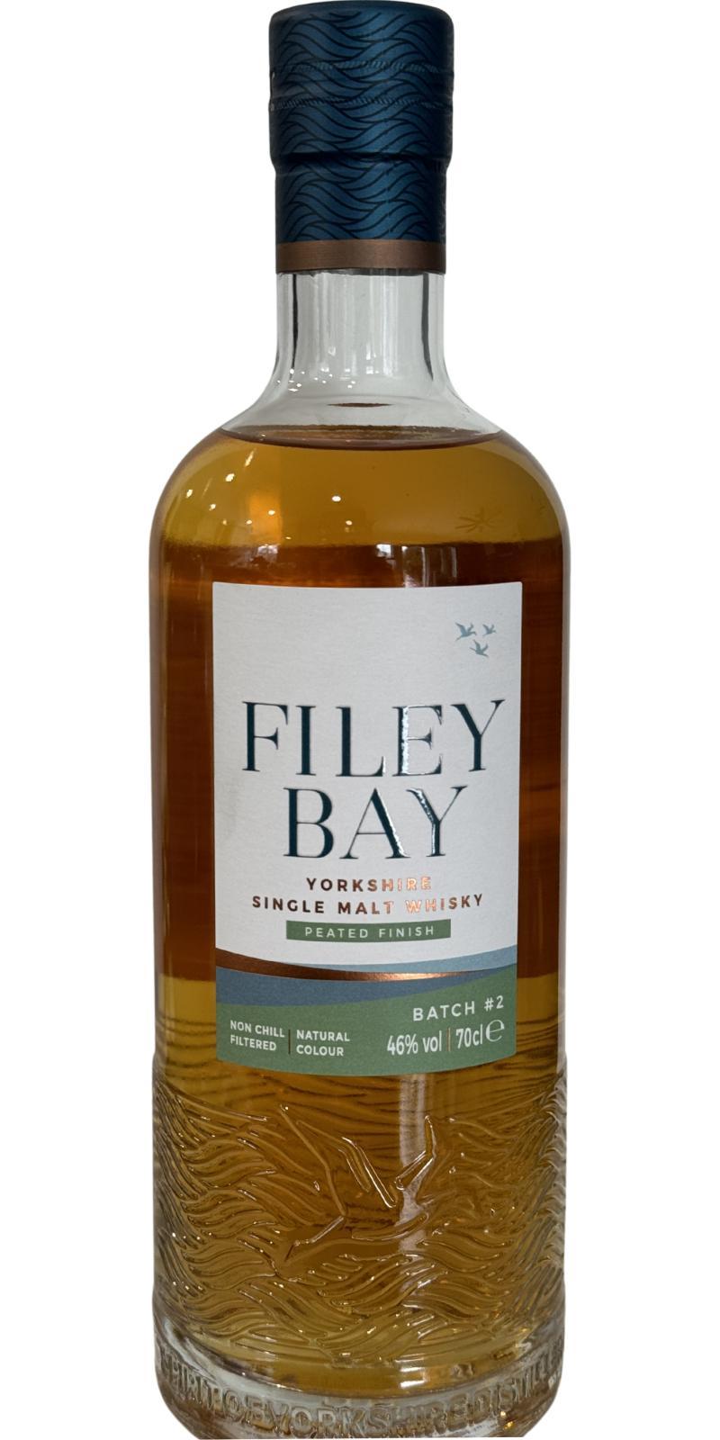 Filey Bay Single Malt Whisky  Peated Finish