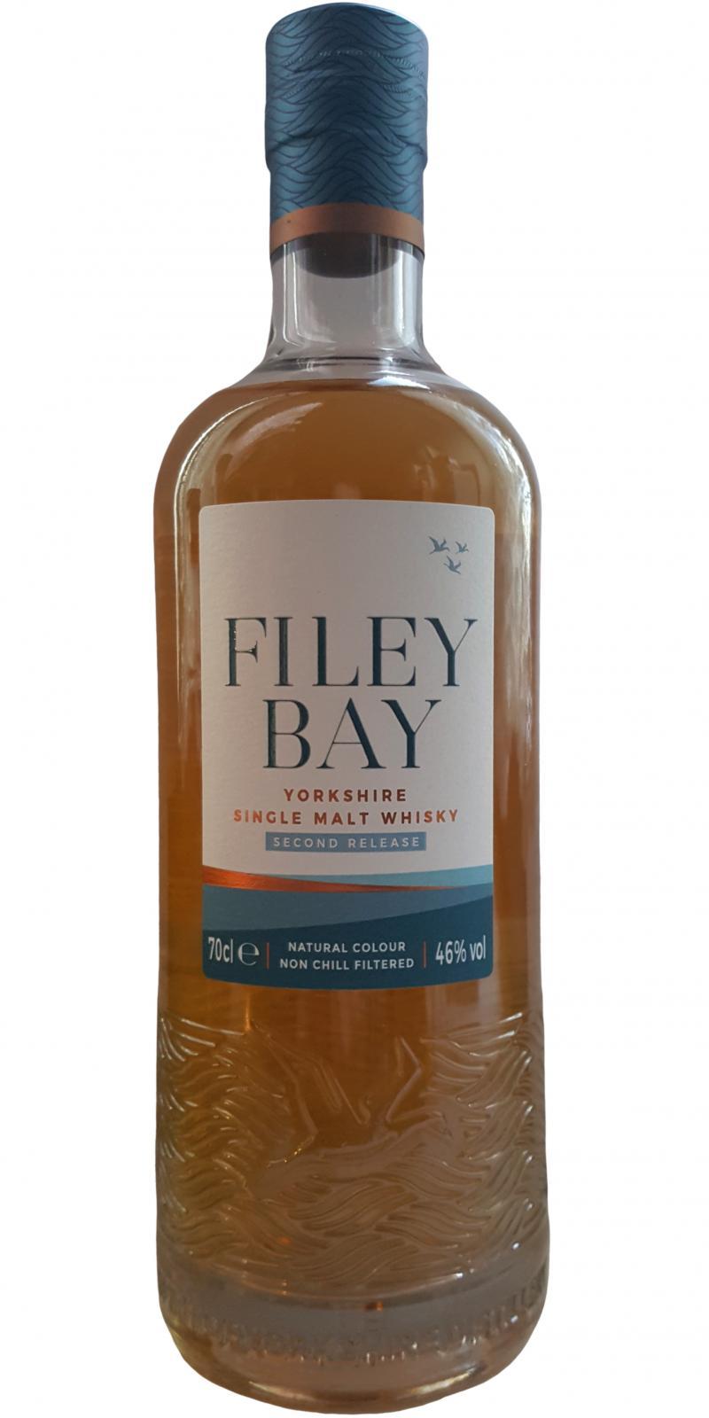 Filey Bay Yorkshire Single Malt Whisky  Second Release