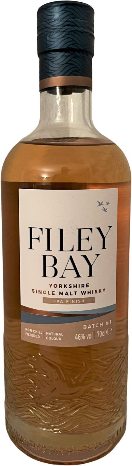 Filey Bay Yorkshire Single Malt Whisky  IPA Finish
