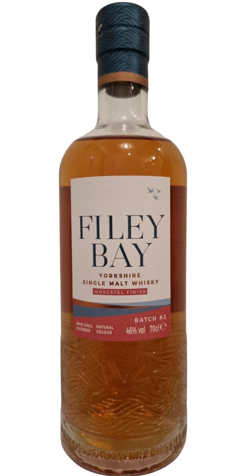 Filey Bay Yorkshire Single Malt Whisky  Moscatel Finish